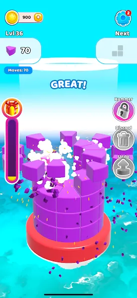 Color Wall 3D: Brain Puzzle — скриншот 4