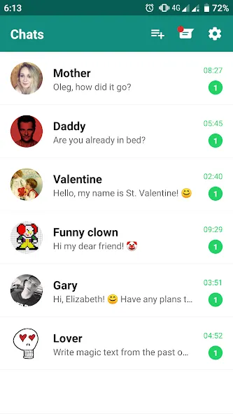 Love Story Chat — real stories — скриншот 1