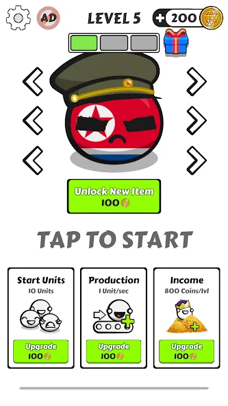 Country Balls Io: Battle Arena — скриншот 4 Country Balls Io: Battle Arena — скриншот 4