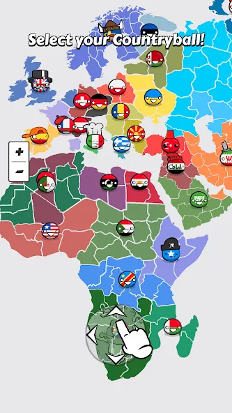 Country Balls: World War — скриншот 1