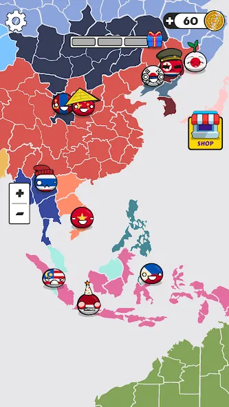 Country Balls: World War — скриншот 2