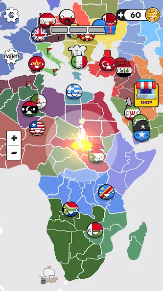 Country Balls: World War — скриншот 4