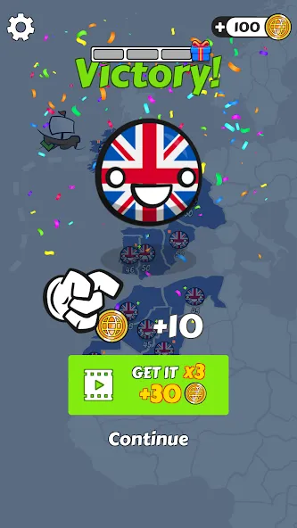Country Balls: World War — скриншот 5