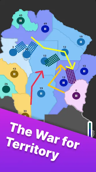 Territory games: tactics war — скриншот 1 Territory games: tactics war — скриншот 1
