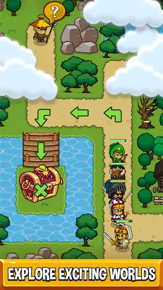 Five Heroes: The King's War — скриншот 2 Five Heroes: The King's War — скриншот 2