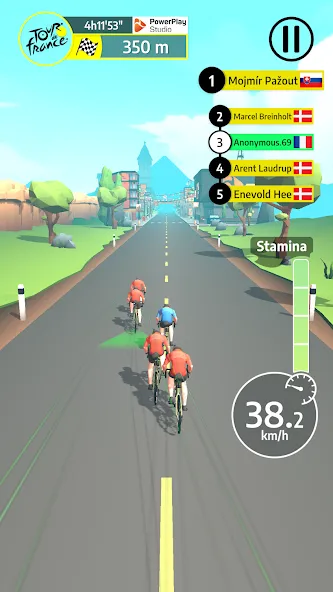Tour de France Cycling Legends — скриншот 1 Tour de France Cycling Legends — скриншот 1