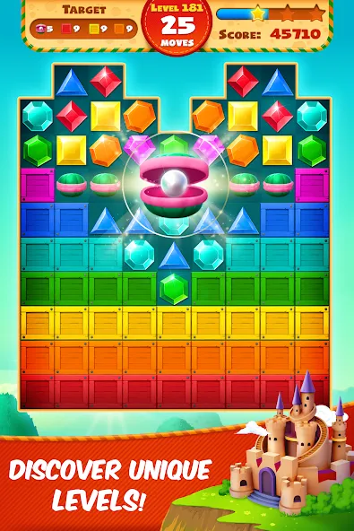 Jewel Empire : Quest & Match 3 — скриншот 3
