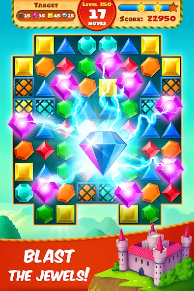 Jewel Empire : Quest & Match 3 — скриншот 4