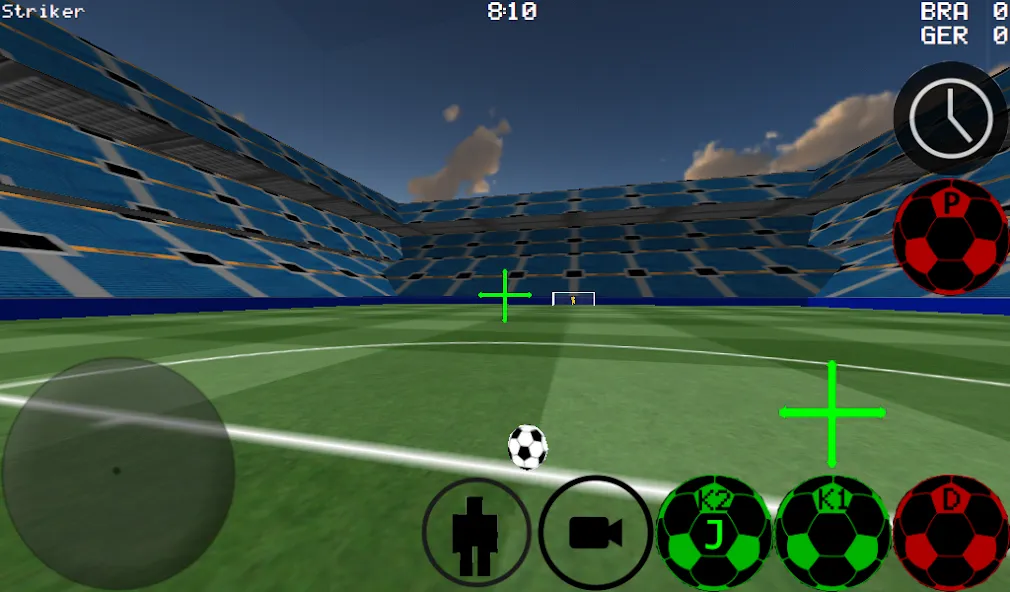 3D Soccer — скриншот 1