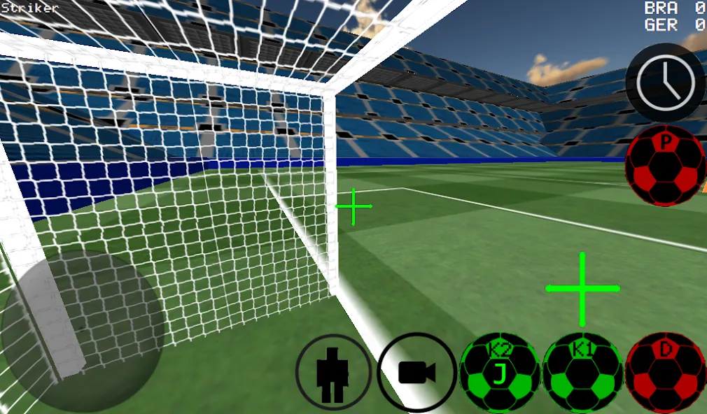 3D Soccer — скриншот 2