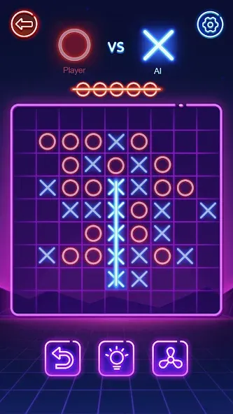 Tic Tac Toe 2 Player: XOXO — скриншот 4 Tic Tac Toe 2 Player: XOXO — скриншот 4