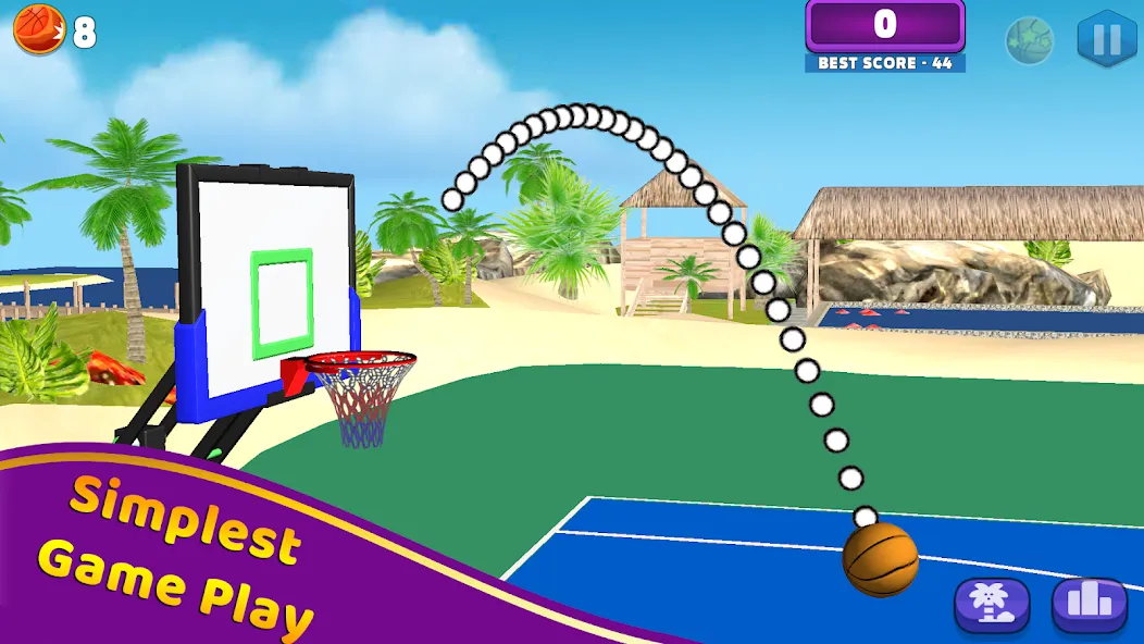 Shoot Challenge Basketball — скриншот 1 Shoot Challenge Basketball — скриншот 1