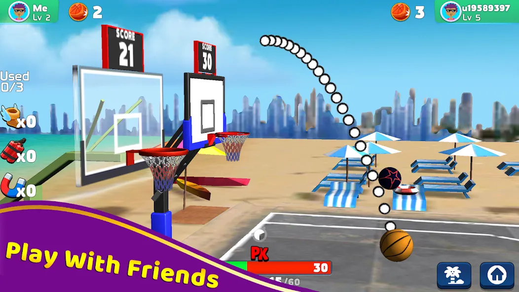 Shoot Challenge Basketball — скриншот 5