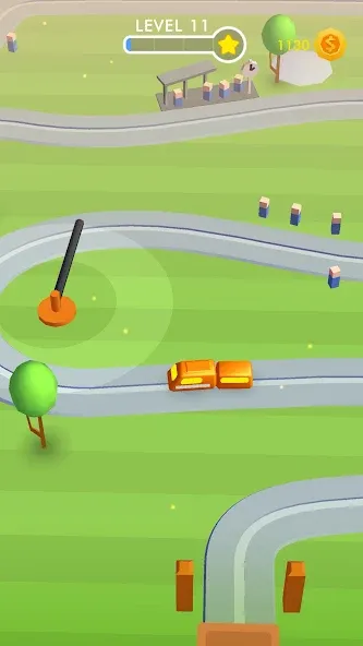 Train Adventure - Line Game — скриншот 2