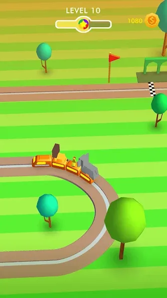 Train Adventure - Line Game — скриншот 4