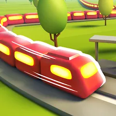 Train Adventure - Line Game MOD — Много денег