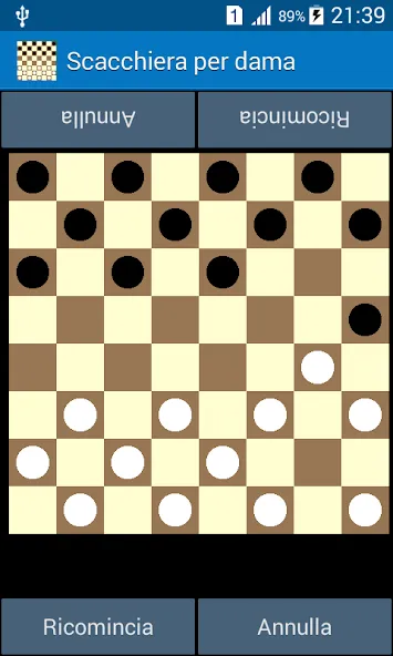 Italian Checkers - Dama — скриншот 1