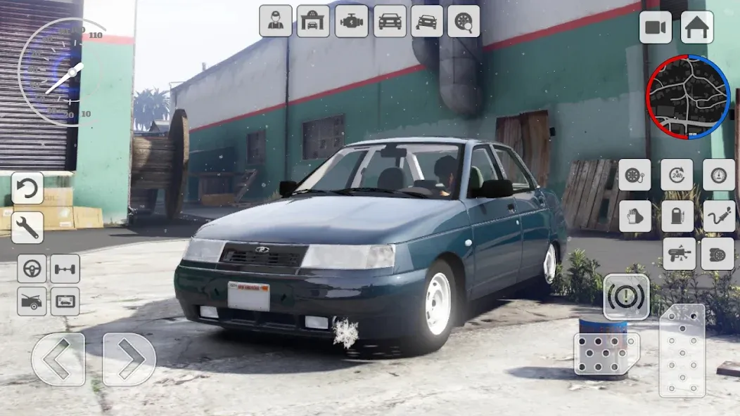 Drift 2110: Russian Tuning VAZ — скриншот 4 Drift 2110: Russian Tuning VAZ — скриншот 4