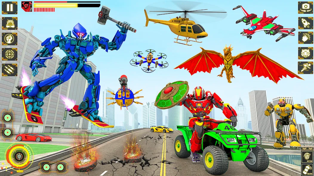 Snake Car Robot Transformation — скриншот 5