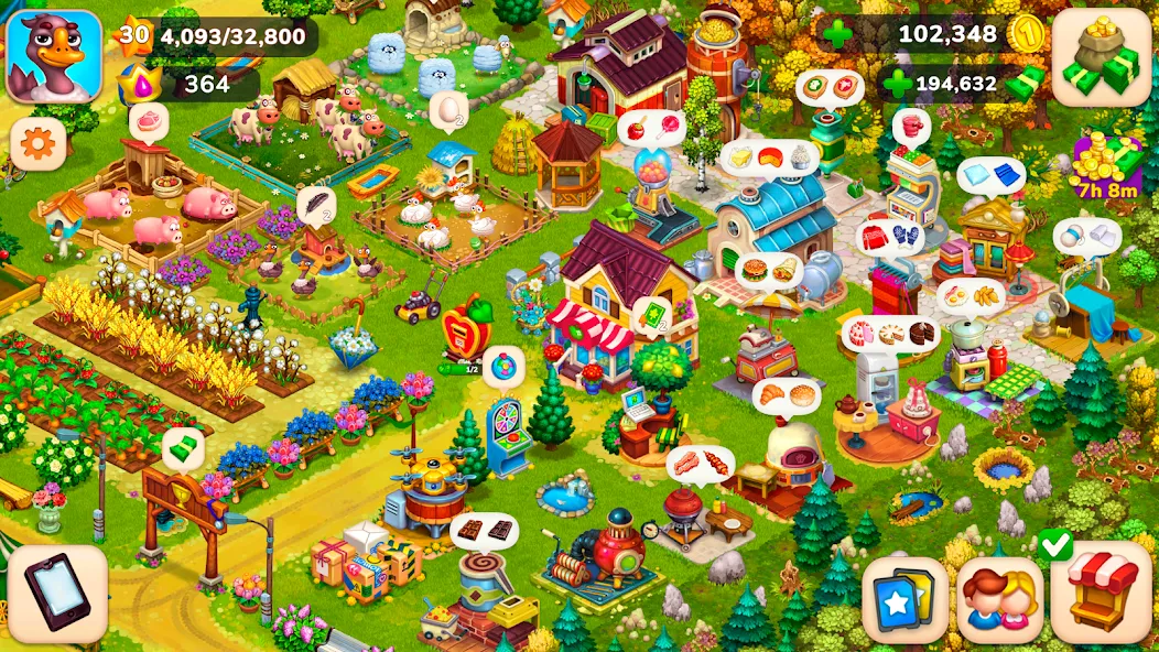 Farmington – Farm game — скриншот 1 Farmington – Farm game — скриншот 1