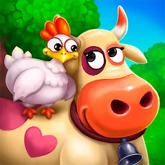 Farmington – Farm game — взломанная версия — Много денег и кристаллов