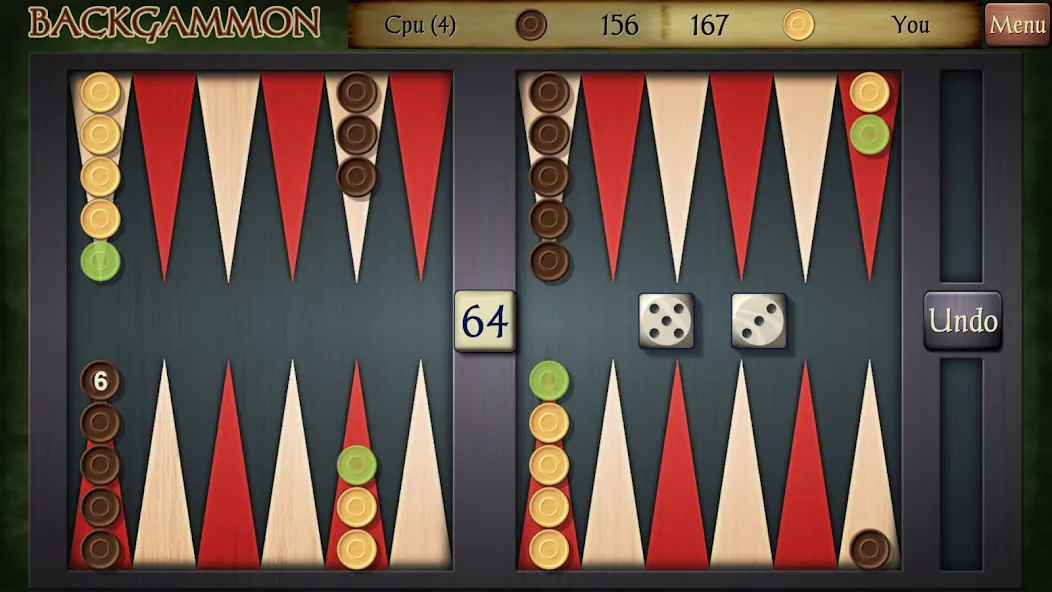 Backgammon — скриншот 2
