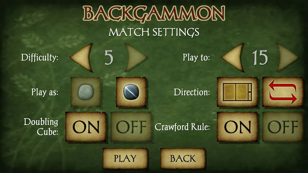 Backgammon — скриншот 3