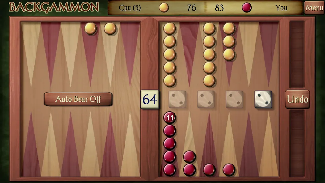 Backgammon — скриншот 4