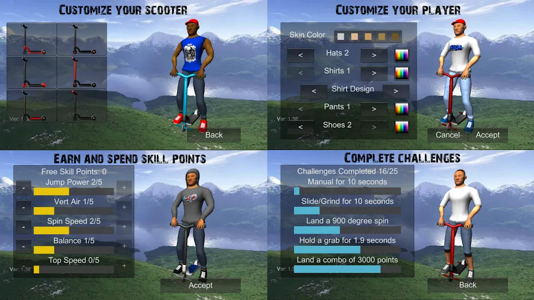 Scooter Freestyle Extreme 3D — скриншот 5
