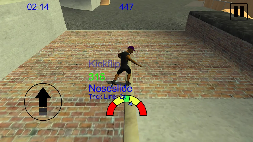 Skating Freestyle Extreme 3D — скриншот 2 Skating Freestyle Extreme 3D — скриншот 2