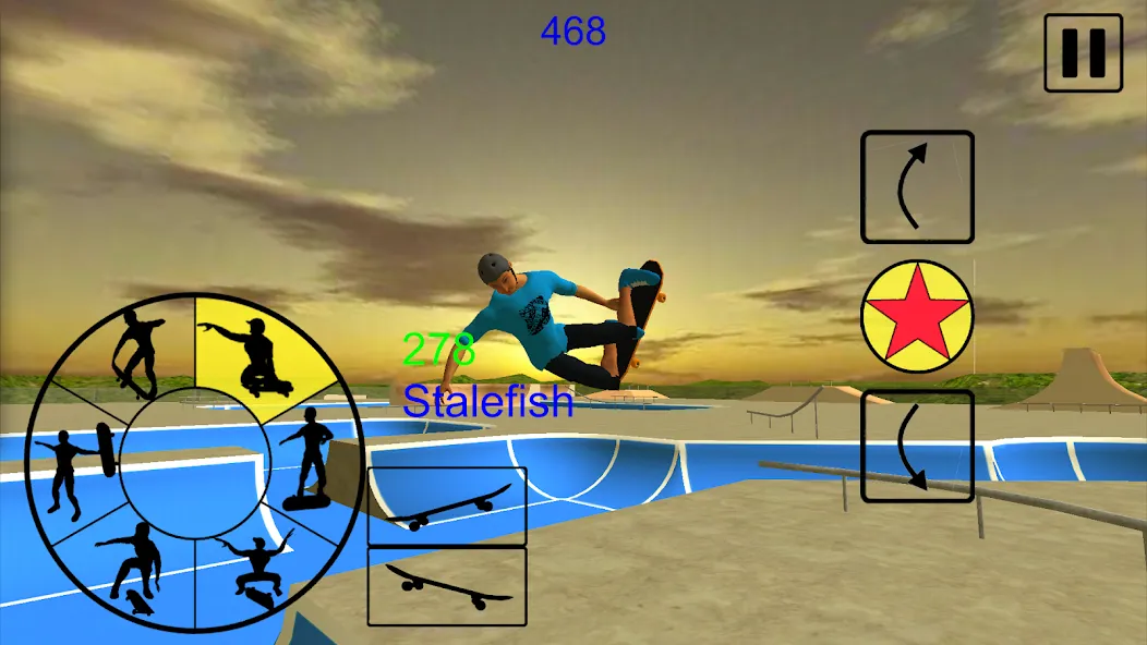 Skating Freestyle Extreme 3D — скриншот 4 Skating Freestyle Extreme 3D — скриншот 4