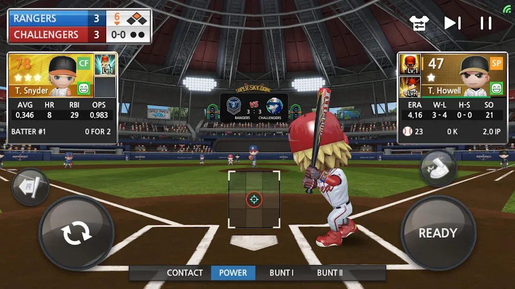 BASEBALL 9 — скриншот 1 BASEBALL 9 — скриншот 1