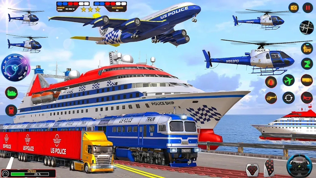 Police Car Driving: Car Games — скриншот 4 Police Car Driving: Car Games — скриншот 4