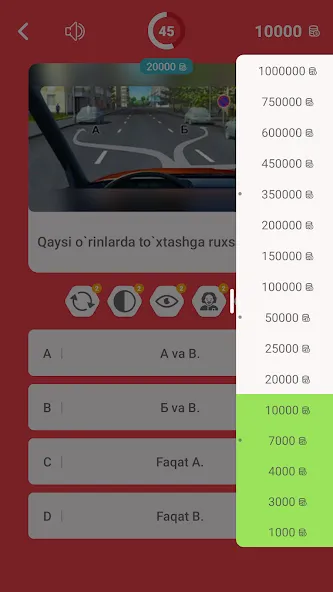 Millioner Avto Imtihon 2024 — скриншот 4