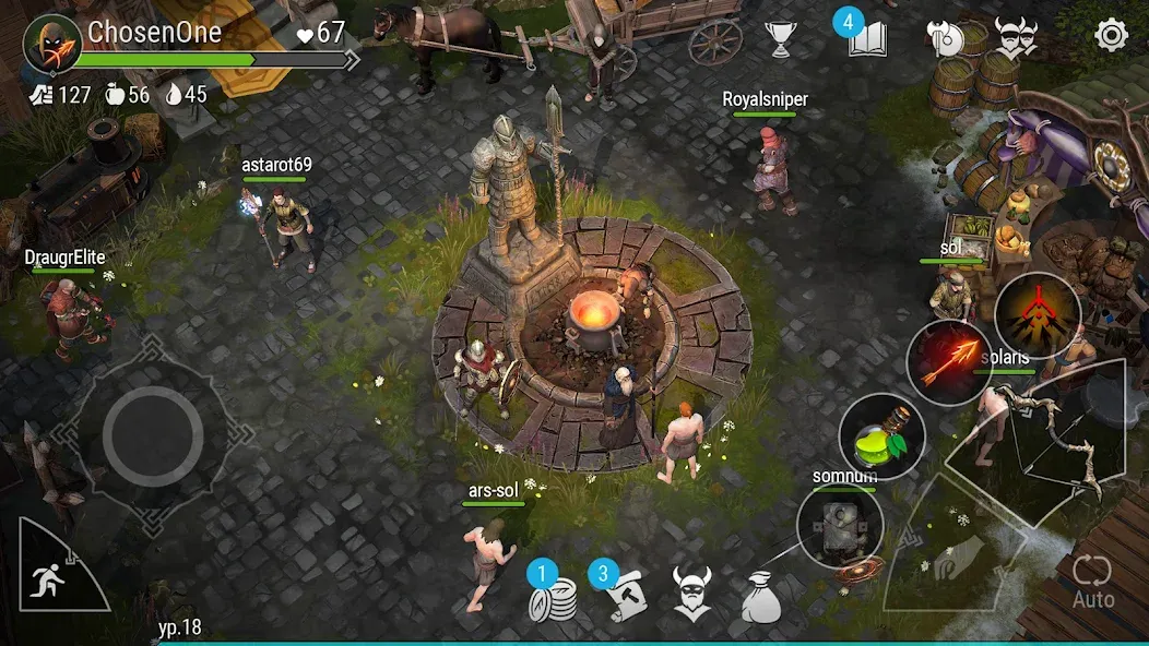 Frostborn: Action RPG — скриншот 5