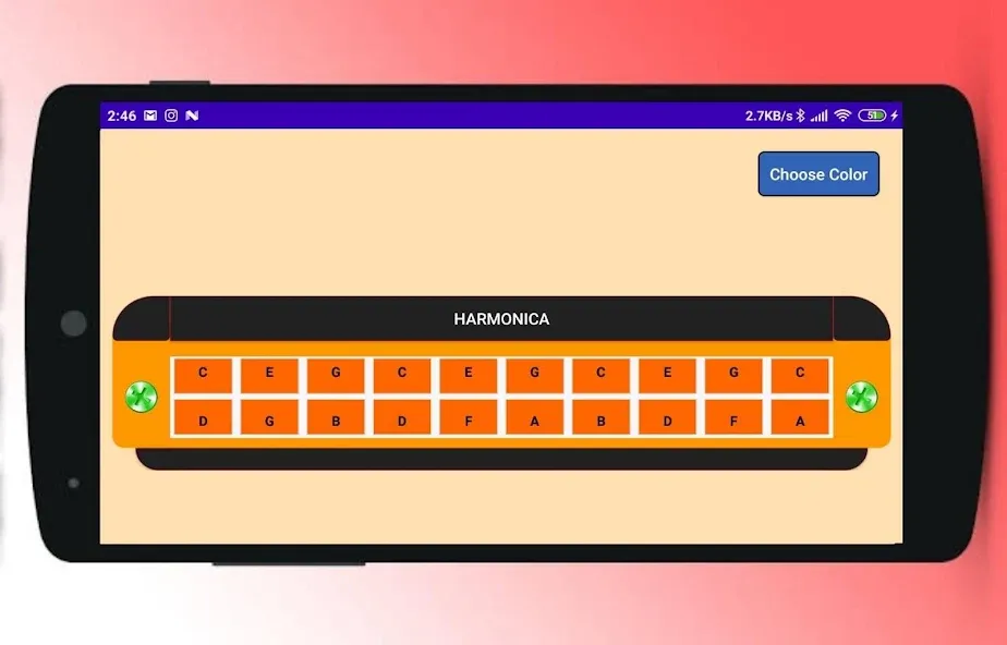 Virtual Harmonica — скриншот 2