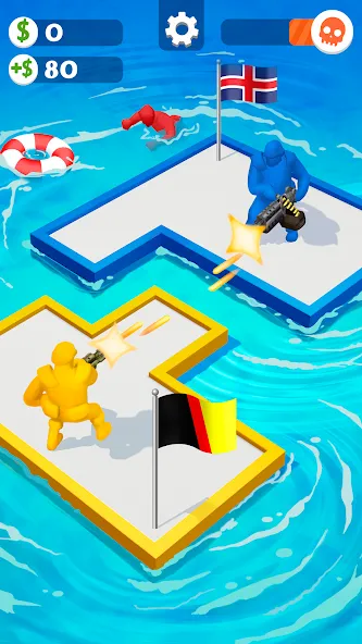 War of Rafts: Crazy Sea Battle — скриншот 3
