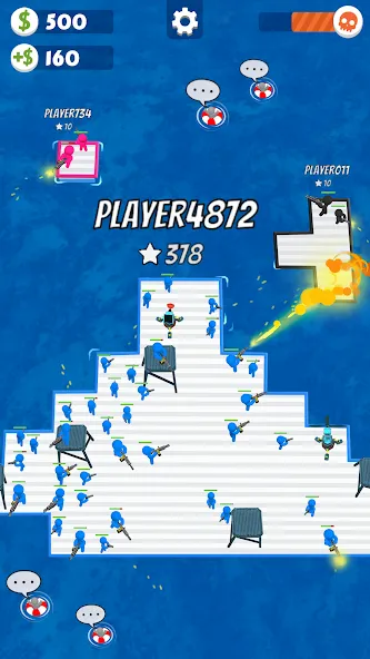 War of Rafts: Crazy Sea Battle — скриншот 5
