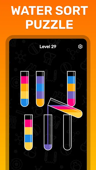Water Sort Puzzle Color Game — скриншот 3