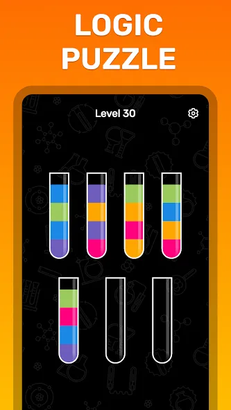 Water Sort Puzzle Color Game — скриншот 4