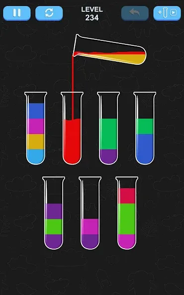 Water Sort Puzzle — скриншот 5