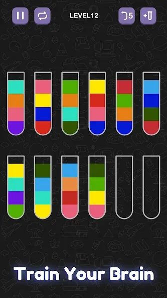 Water Sort Puzzle - Sort Color — скриншот 4