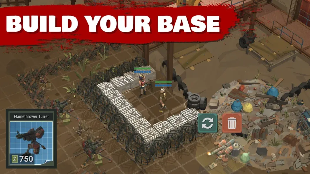 Overrun: Zombie Tower Defense — скриншот 3