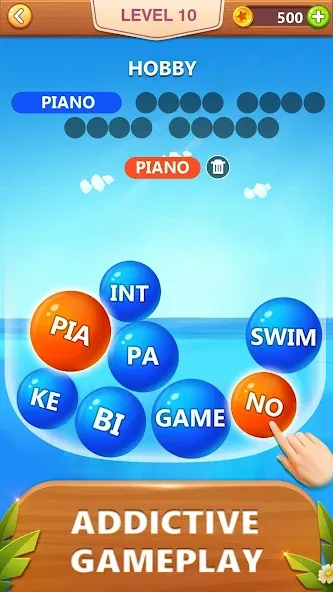 Word Bubble Puzzle - Word Game — скриншот 2