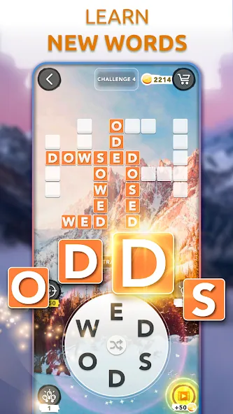 Word Connect - Words of Nature — скриншот 2