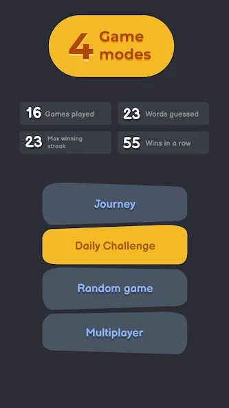 Wordly - unlimited word game — скриншот 3 Wordly - unlimited word game — скриншот 3
