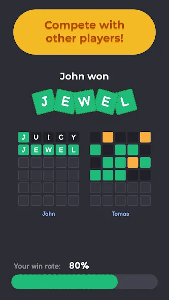 Wordly - unlimited word game — скриншот 4 Wordly - unlimited word game — скриншот 4