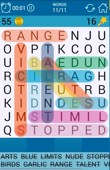 Word Search — скриншот 1