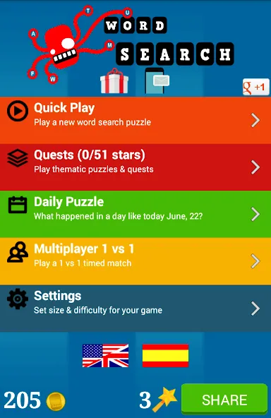 Word Search — скриншот 3