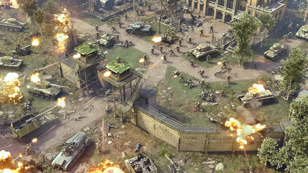 Heroes of Wars: WW2 Battles (2 — скриншот 1